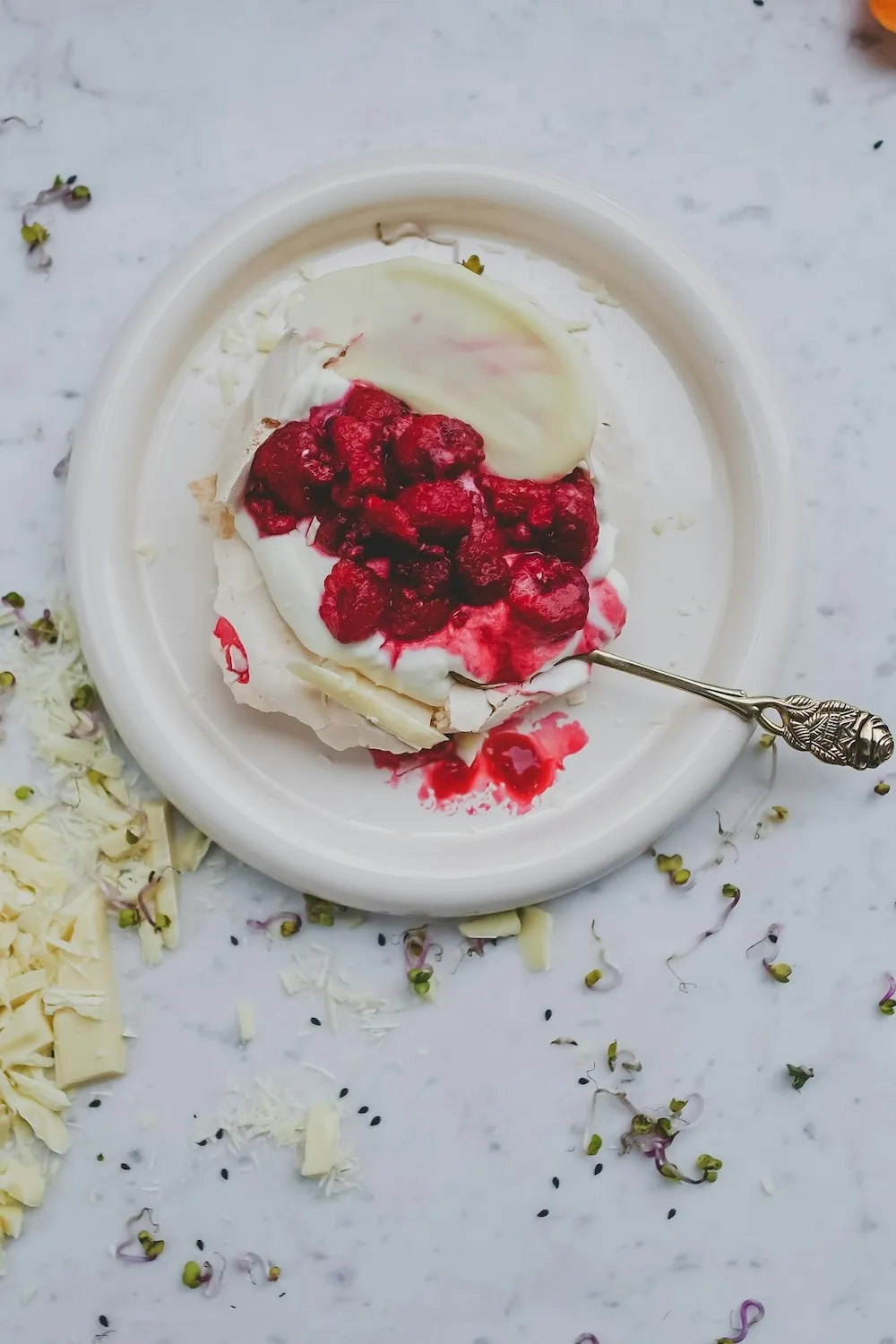 Tortino cioccolato bianco e lampone